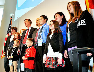 Hickenlooper, home-grown achievers laud student winners