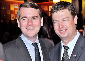 Inaugural party features boots, bolos and barbecue