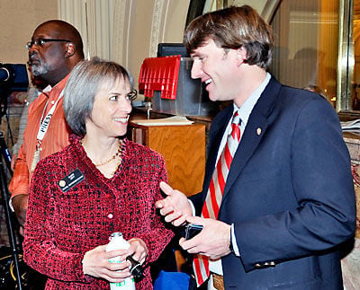 New guv talks jobs and ‘kitchen table’ budget