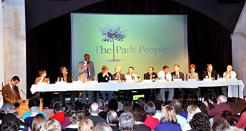 A dozen candidates make pitches for Denver mayor