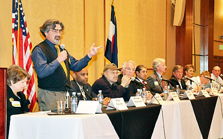 Candidates for Denver mayor get down to business