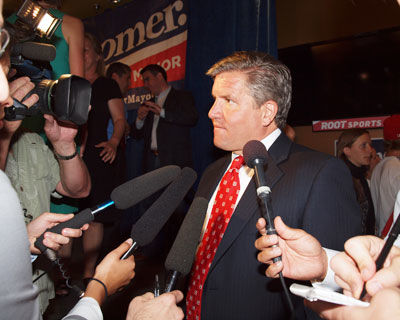 Hancock easily elected mayor