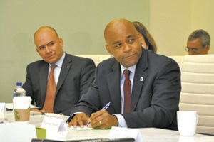 Hancock Business execs  roundtable