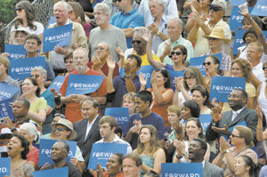 Obama encircled by Romney campaign in Springs