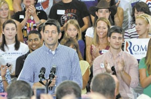 Ryan pick elicits cheers and jeers