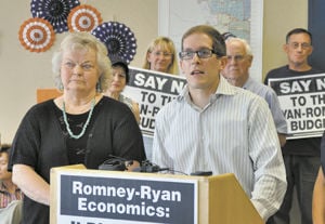 Ryan pick elicits cheers and jeers