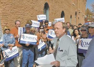 Romney son stumps for Dad in Jefferson County