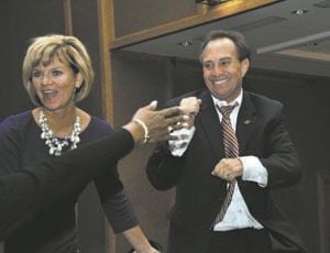 Perlmutter head over heels after election victory