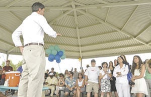 Birthday boy Romanoff makes a political wish