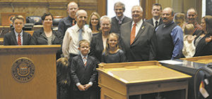 New GOP senators sworn in
