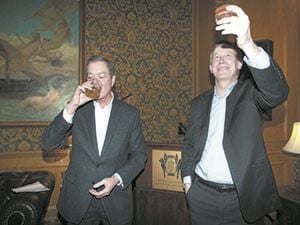 Heavy hitters turn out pre-baseball season to pitch preservation of Guv’s Residence