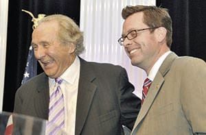 Michael Reagan invokes Dad at Centennial Dinner