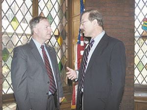 Majority Leader campaigns for Lamborn