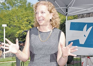 Urging students to register to vote