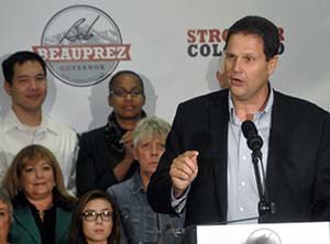 Romney hypes Beauprez — no surprise