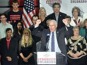 Romney hypes Beauprez — no surprise