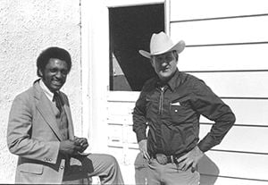 Serving with Regis Groff was uplifting