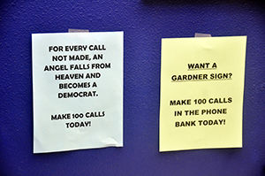 The ground game begins