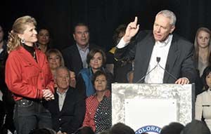 Bush rallies for Colorado Republicans