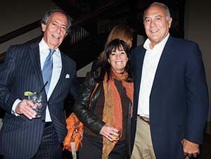 Hickenlooper supporters wait for their train to come in