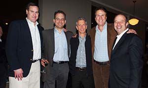 Hickenlooper supporters wait for their train to come in
