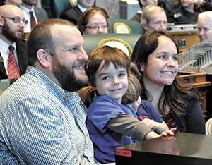 New legislators experience range of emotions on opening day