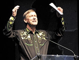 Revelers celebrate at inaugural dinner and concert
