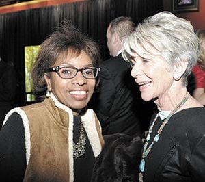 Revelers celebrate at inaugural dinner and concert