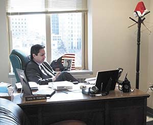 Legislators get comfortable at 1525 Sherman