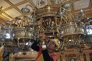 Chandelier kicks off next phase of rehab