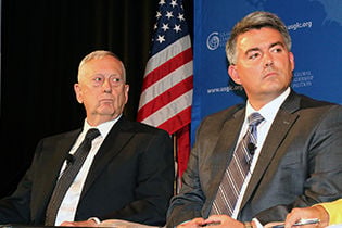 Gardner, Hancock call for strong U.S. role overseas at foreign-policy forum