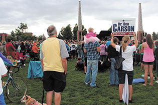 Carson takes Springs by storm