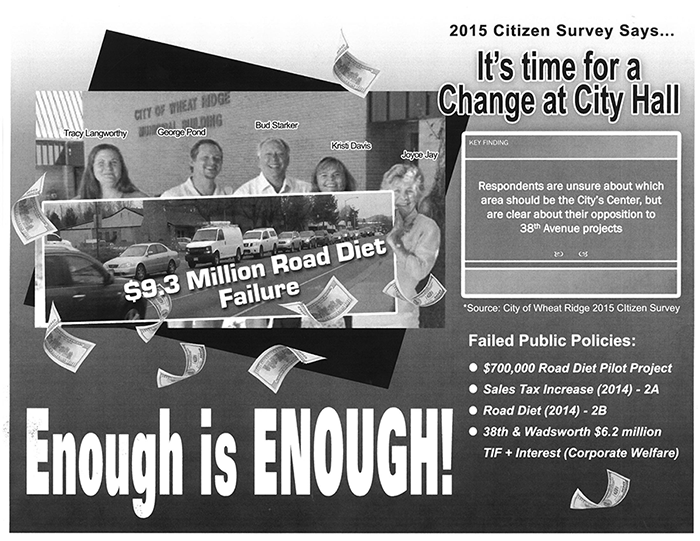 Wheat Ridge issue committee faces campaign finance scrutiny