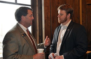 Tate takes Balmer’s seat, vacancy attracts crowd