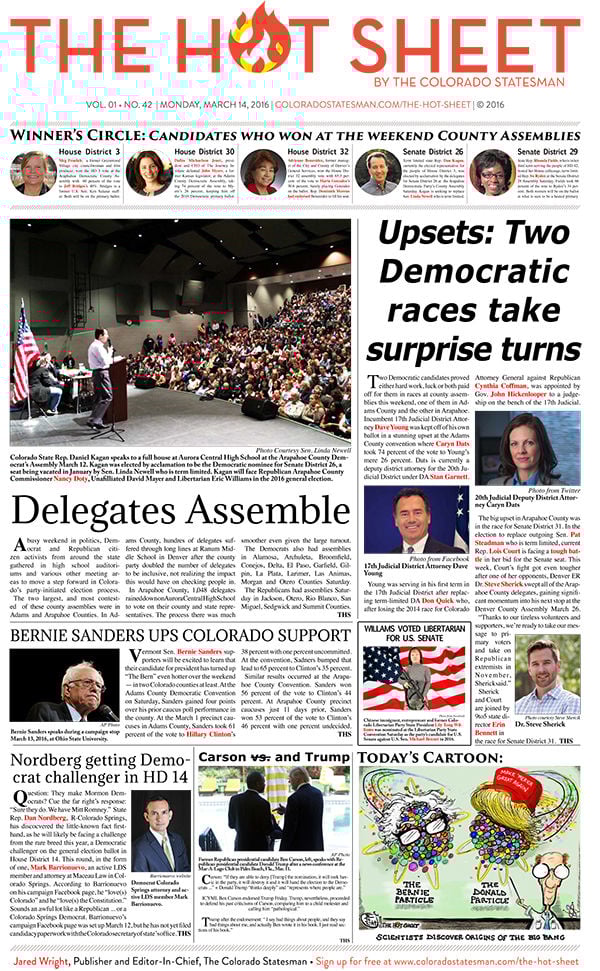 The Hot Sheet, March 14, 2016