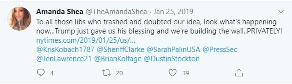 Amanda Shea tweet