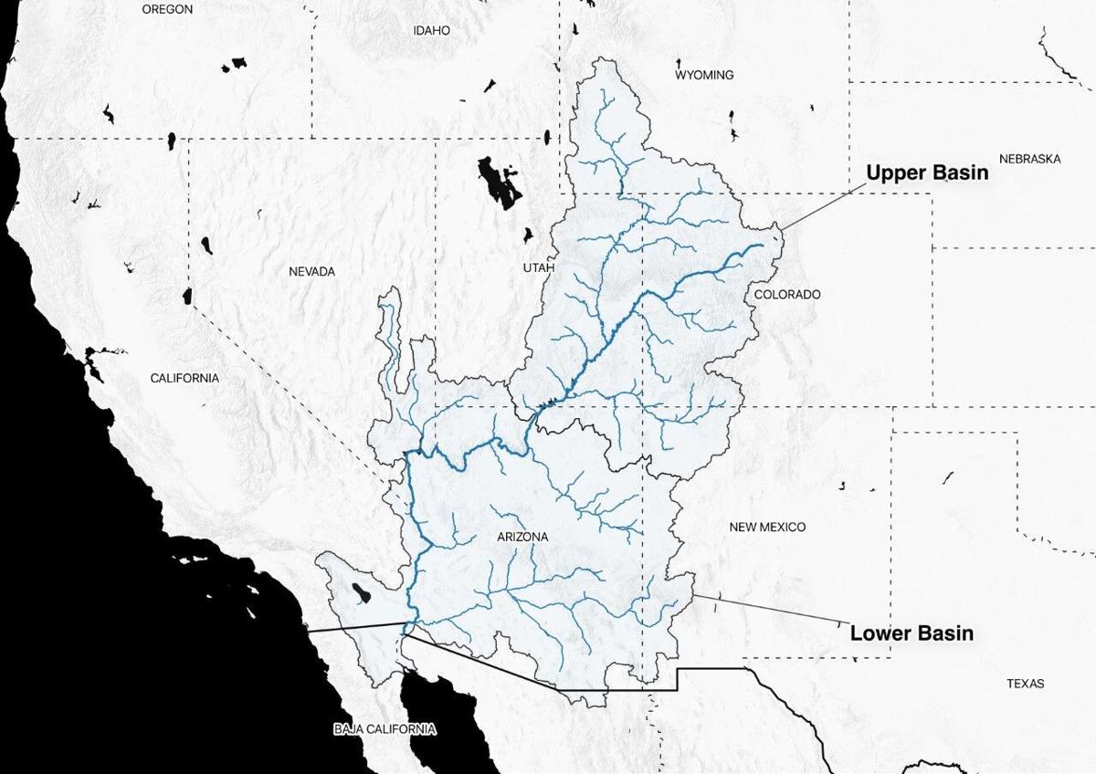 MAP: Colorado River Basins