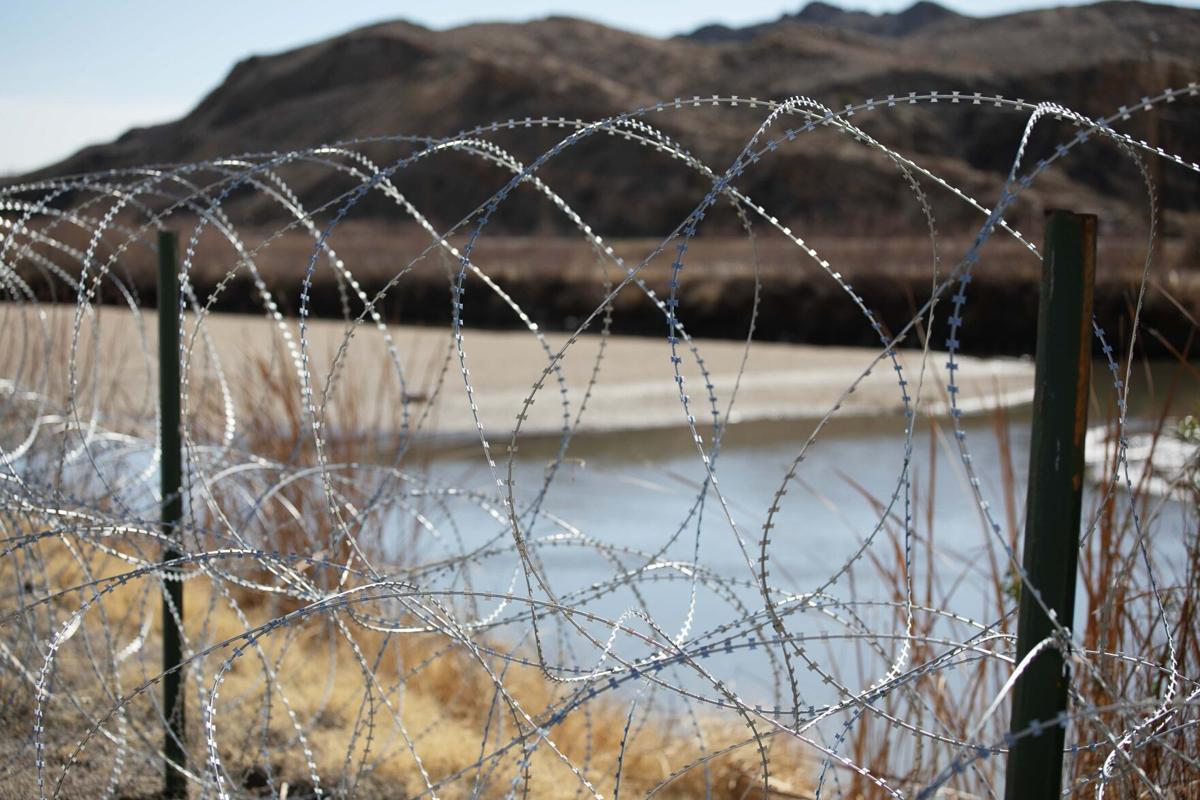 Texas Gov. Greg Abbott erected multiple strands of barbed wire