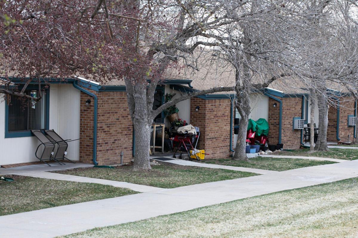 Residents stay indoors