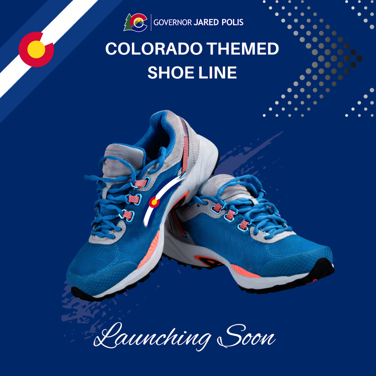 Colorado themed shoe line coming from Governor's Office