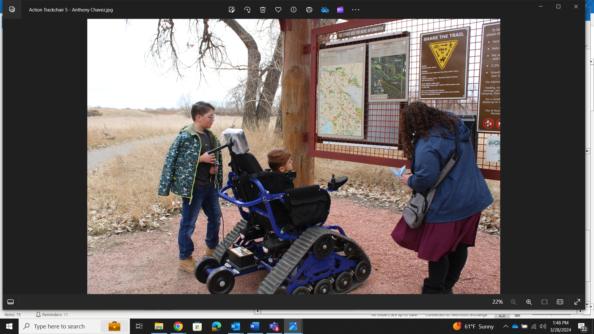 New High Line Canal trail improvements, all-terrain wheelchairs make open space accessible in Aurora