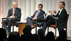 Gubernatorial candidates debate goes to pot