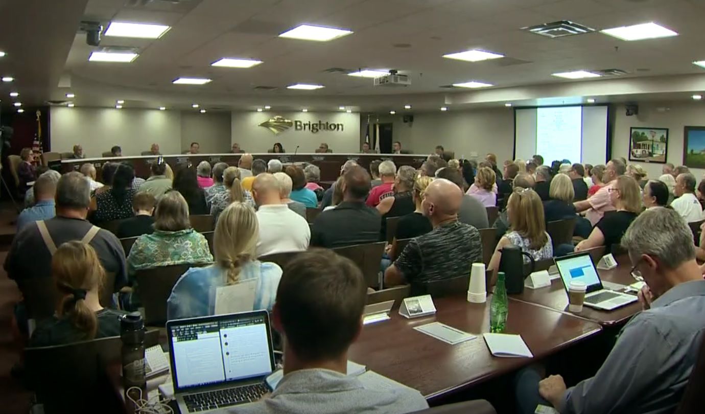 Brighton city manager placed on leave at heated council meeting (VIDEO)