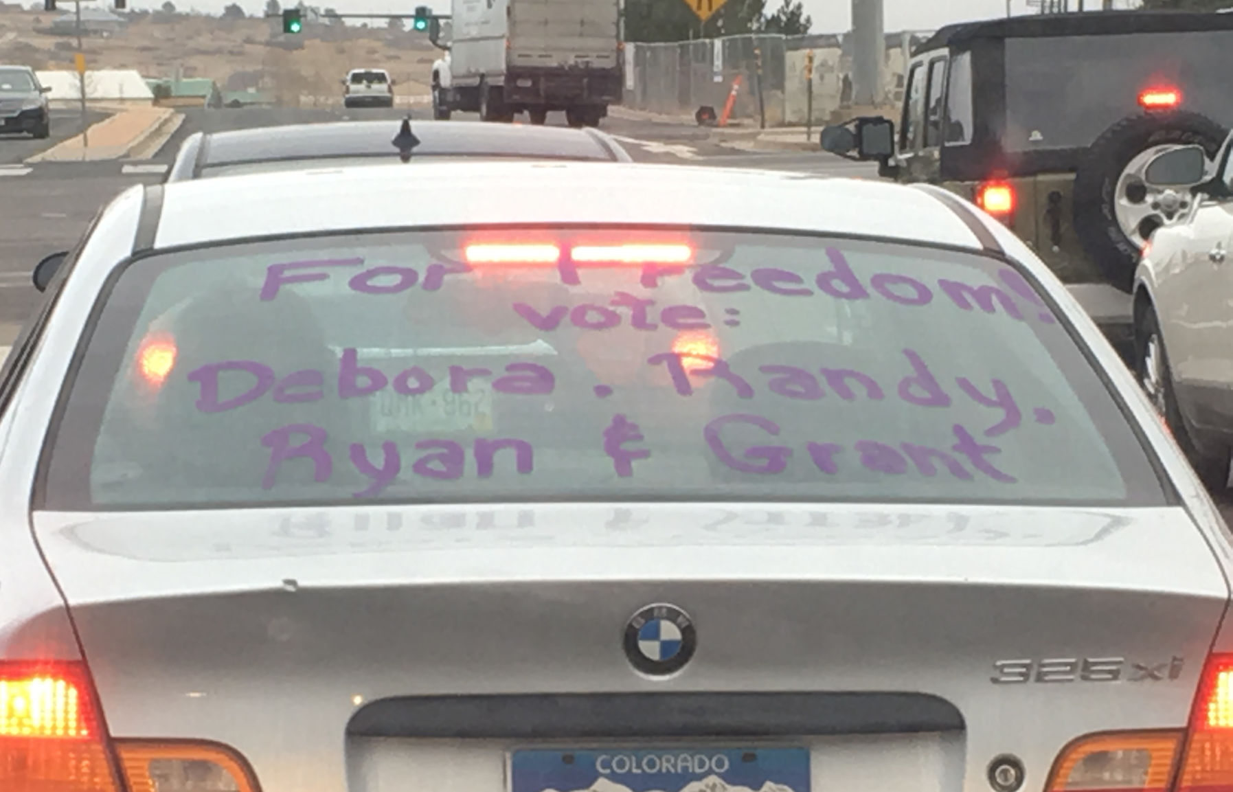 Cold, fog, sense of urgency accompany Douglas County voters to the polls