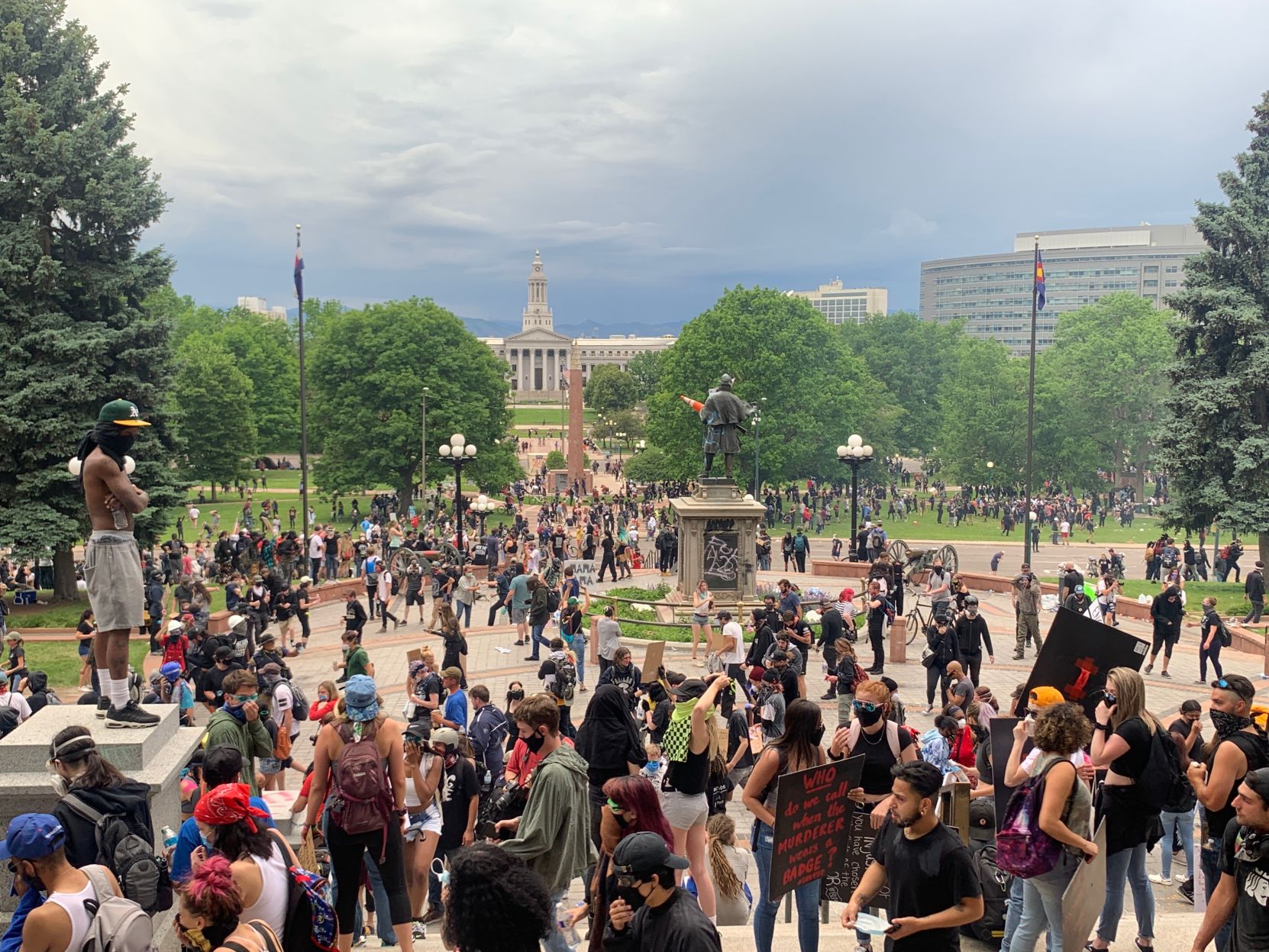 50 people plan to sue Denver Police over injuries during protests