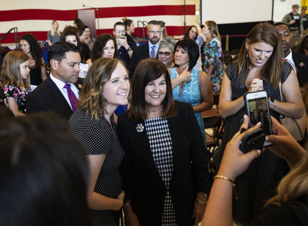 Karen Pence, wife of VP, makes Fort Carson stop to boost military spouse morale