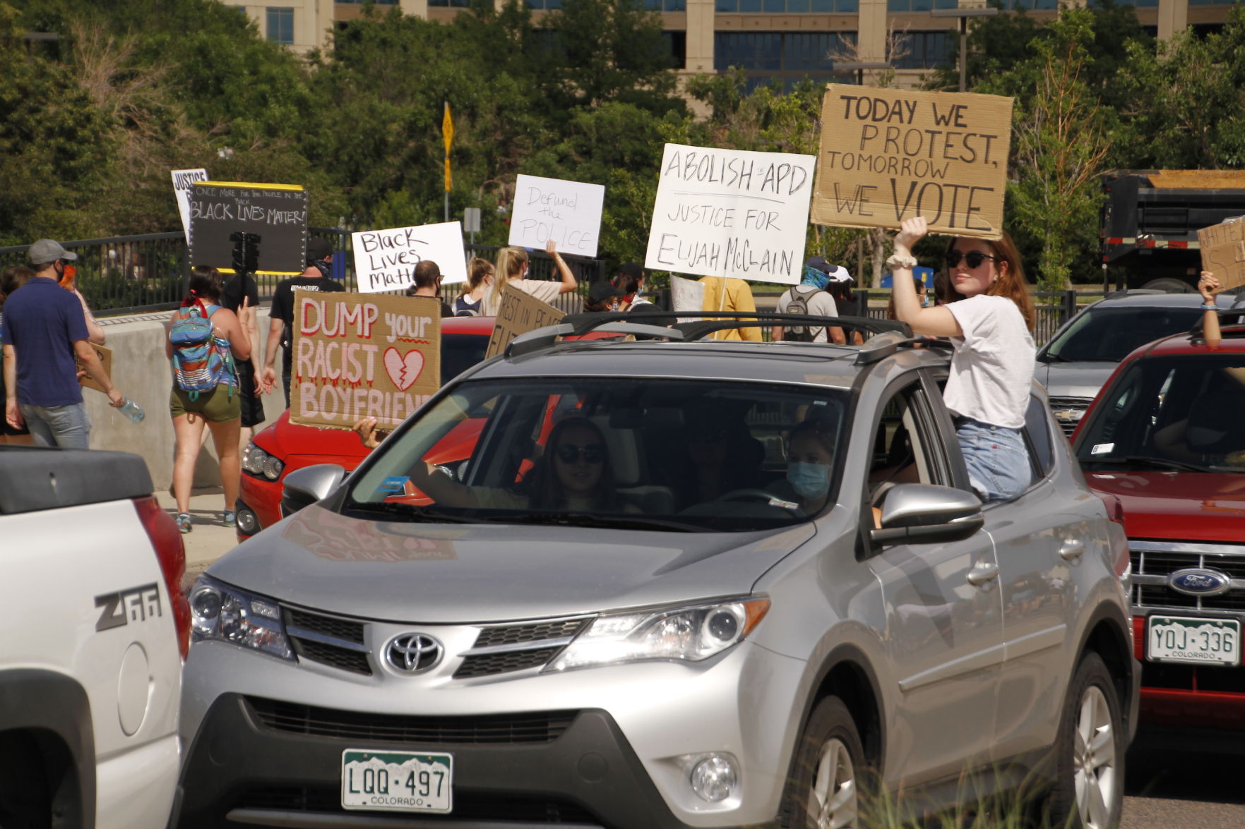 Demonstrators arrested following Elijah McClain protests in Aurora