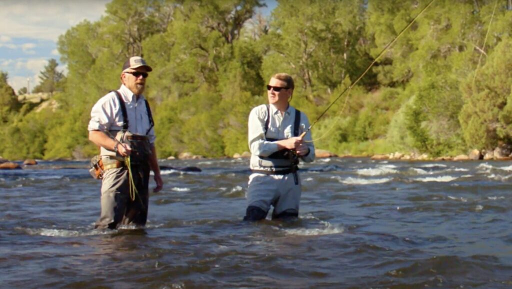Bennet goes fishing with unaffiliated angler, touts public lands advocacy in TV ad