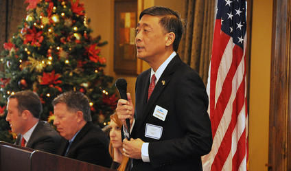 Republicans elect Leing national committeeman, emphasis on man