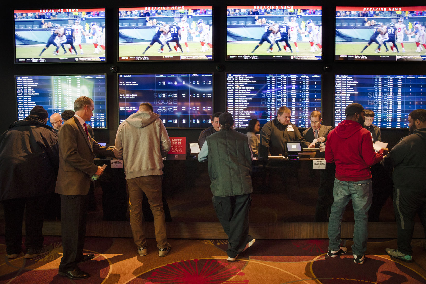 Feds eye move to regulate legal sports betting